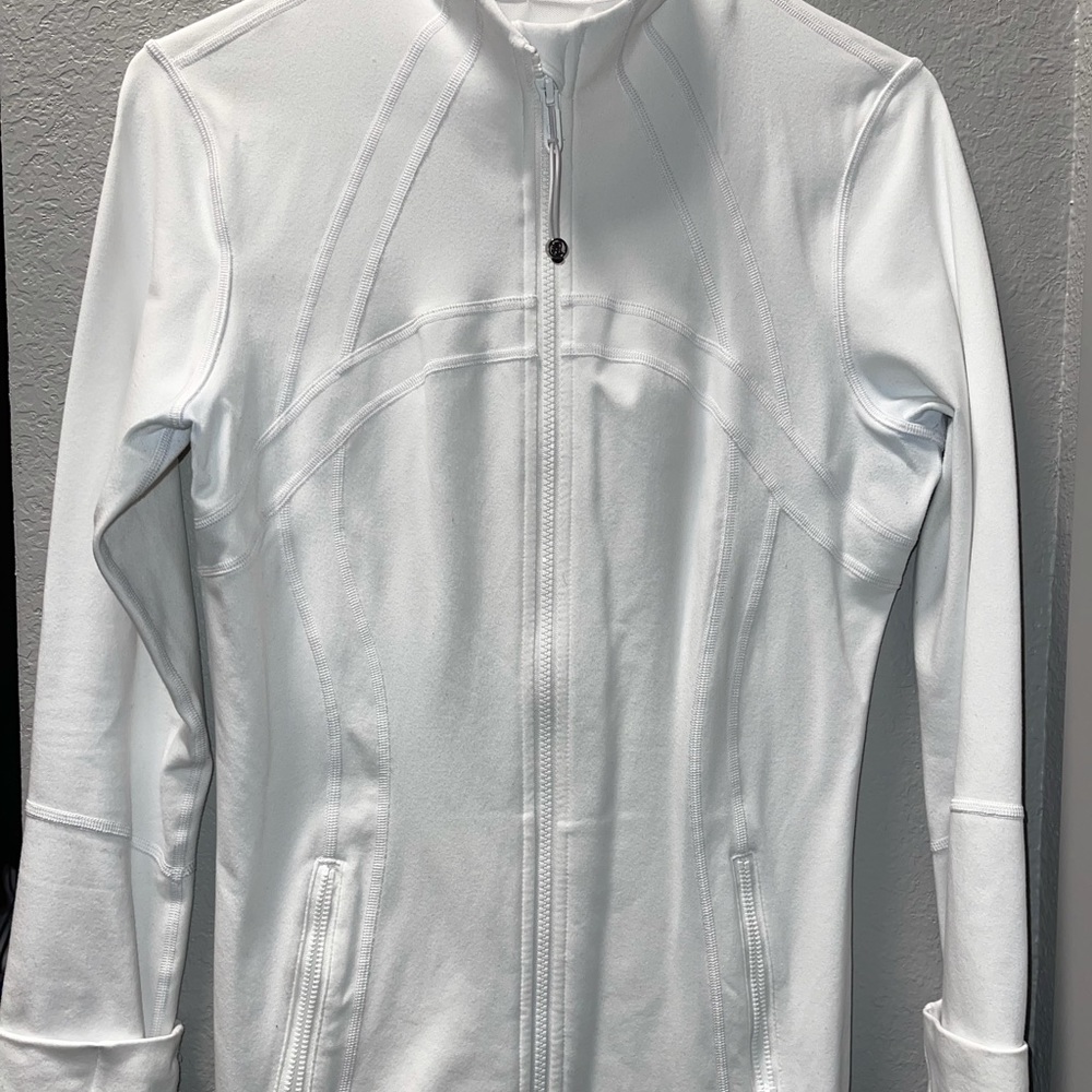 Lululemon Define Jacket in white